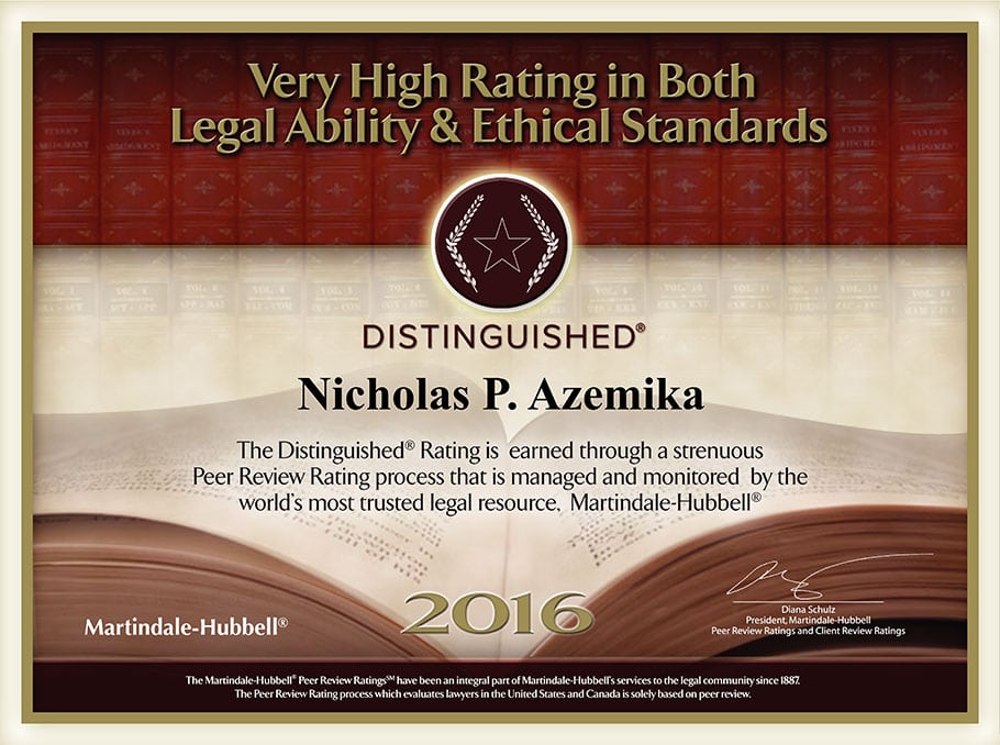 legal ability and ethical standards award certificate